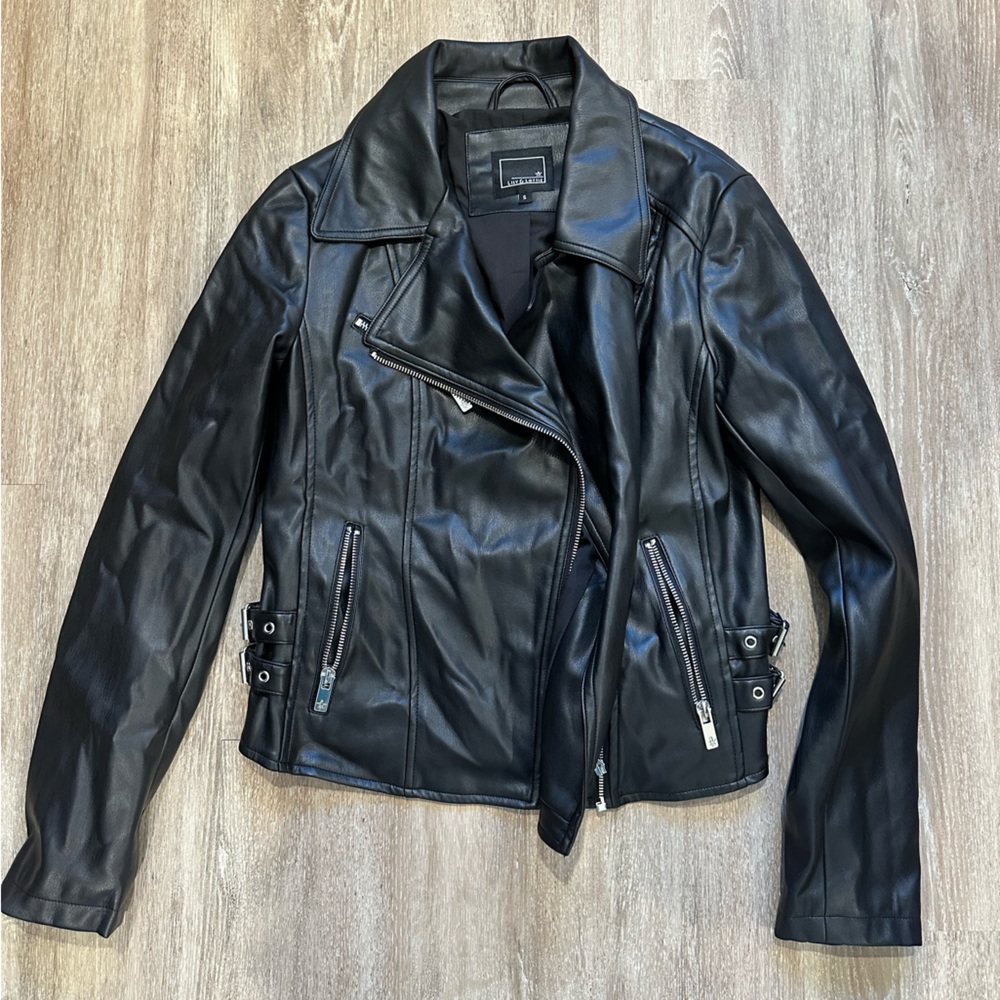 Chelsea DeBoer by Lily and Lottie leather jacket